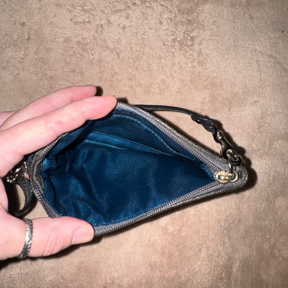 Coach Dark Grey Clutch Bag - Picture 3 of 6